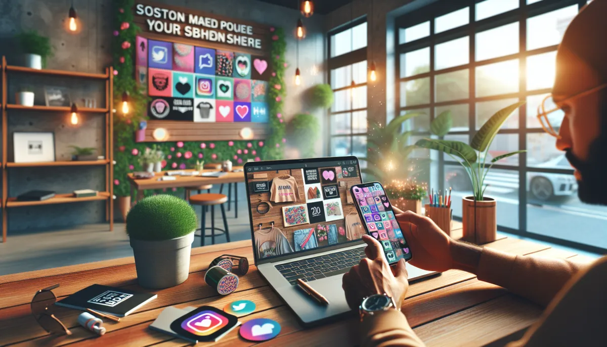 Communiquer sur les réseaux sociaux pour vendre son merch