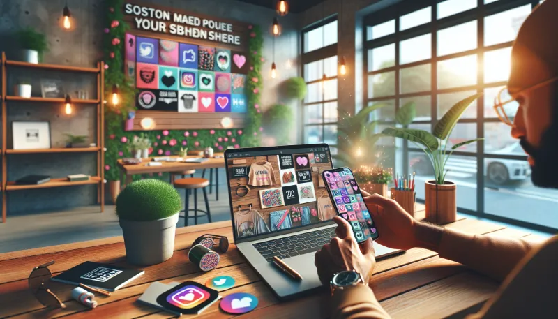 Communiquer sur les réseaux sociaux pour vendre son merch